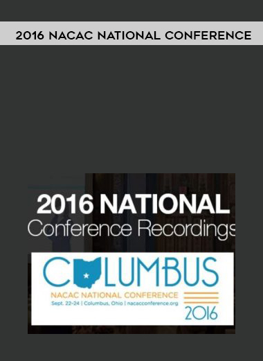 2016 NACAC National Conference courses available download now.