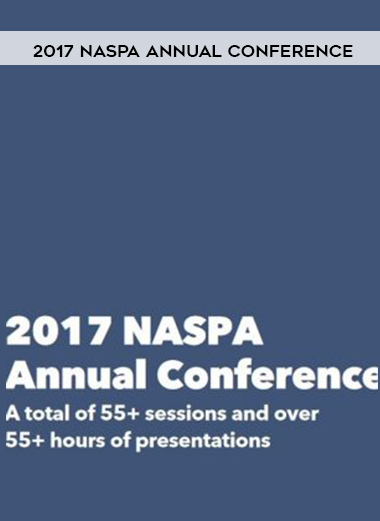 2017 NASPA Annual Conference courses available download now.