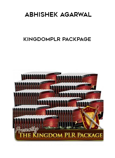ABHISHEK AGARWAL – KINGDOMPLR PACKPAGE courses available download now.