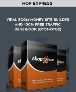 Shop Express - Viral Ecom Money Site Builder and 100% Free Traffic Generator (OTO1+OTO2) courses available download now.